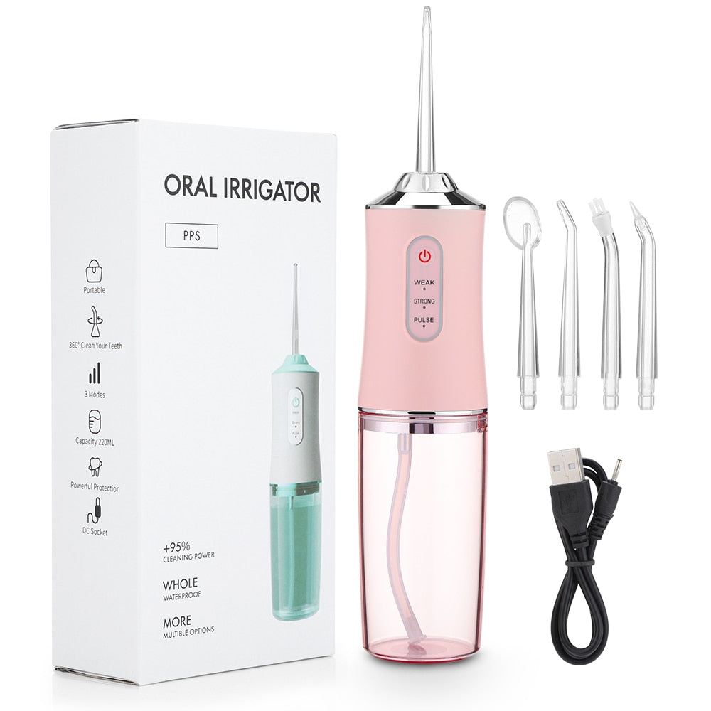 Portable Water Flosser (oral irragator)